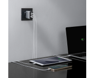 Cuktech Ładowarka sieciowa 65W GaN 2xUSB-C 1xUSB-A - szara - 1487974 - zdjęcie 4